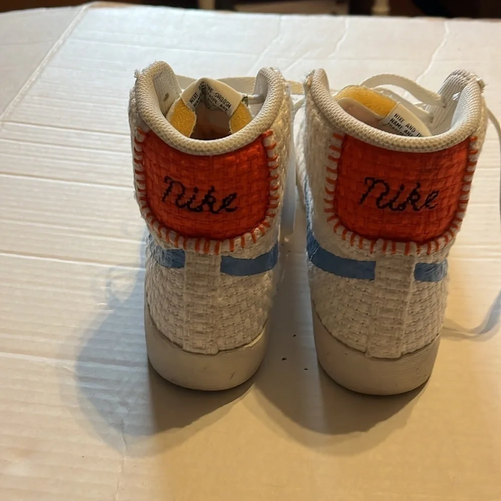 Nike blazer mid ‘ 77 next nature hemp shoes-size 8 women’s high top tennis shoes